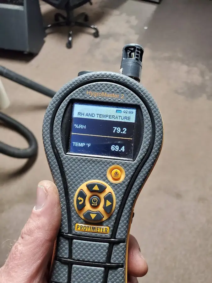 Moisture meter humidity assessment for Fire & Smoke Damage Restoration in Flower Hill